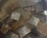Foto langkah ke 2 dari resep Ikan Asin (Tenggiri / Telang) Asam Manis khas Banjar.