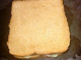 Potato bread sandwich