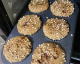 Gambar langkah 9 resipi Muffin Durian Gula Melaka.