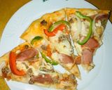 Hình bước làm 6 của món Pizza nướng lò hoặc chảo