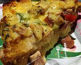 Foto langkah ke 4 dari resep Baked Cheesy Egg Sandwich.