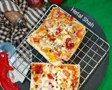ब्रेड टोमेटो पिज़्ज़ा (bread tomato pizza recipe in Hindi) रेसिपी चरण 5 फोटो