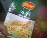 A picture of step 1 of Pulao biryani.