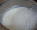 A picture of step 3 of Orange Tang Ice cream.
