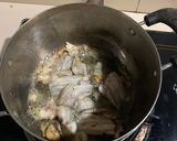 Hình bước làm 3 của món Canh cải cá rô đồng