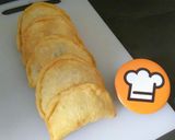 Foto langkah ke 6 dari resep Pastel Pisang Chocochips.