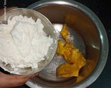 A picture of step 1 of Maharashtrian Mango Piyush.