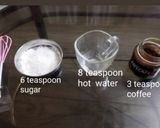 A picture of step 1 of Créamco cold coffee.