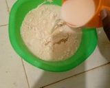 A picture of step 1 of Vanilla pancakes.