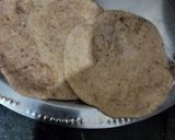 A picture of step 2 of Kuttu atta Puri(Low oil).