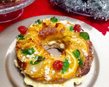 Foto del paso 7 de la receta: Roscón de reyes relleno de crema pastelera con leche condensada