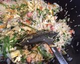 Foto del paso 2 de la receta: Arroz Frito con Jamón #lacocinadegiri