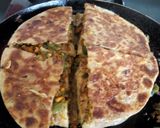 A picture of step 10 of Club sandwich paratha.