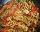 Foto del paso 7 de la receta Lomos de bacalao con salsa a la roteña