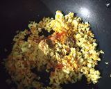 A picture of step 2 of VegParatha.