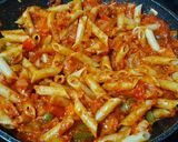 Foto del paso 5 de la receta: Macarrones integrales con tomate, atún y verduras