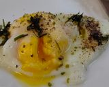 A picture of step 7 of Poached Eggs.