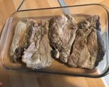 A picture of step 5 of Baked Pork Chops with Shallots, Cream, and Mushrooms.