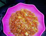 A picture of step 4 of Peppered Fish.