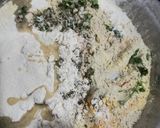 A picture of step 2 of Bajre Ka dhokla.