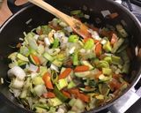 Une image de l'étape 12 de Soupe de légumes au bouillon de crevettes black tiger.
