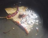 A picture of step 2 of Spinach soya briyani.