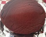 Szívtorta fondant díszítéssel recept fázis 3 fotója