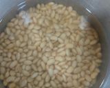A picture of step 1 of Soya bean milk.
