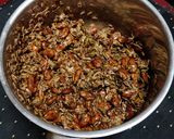 A picture of step 4 of Chocolate Granola.