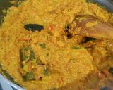 A picture of step 10 of Masala Shrimp.