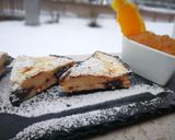 Foto del passaggio 2 della ricetta 🍫Triangoli di ricotta scorza d'arancia e fondente🍊