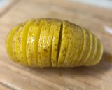 Foto del paso 1 de la receta: Guarnición: Patatas hasselback con especias Joyful Coast