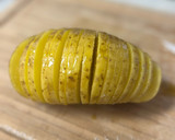 Foto del paso 1 de la receta: Guarnición: Patatas hasselback con especias Joyful Coast