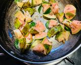 A picture of step 2 of Red Guava Sabji, Jain recipe,No more spices,and quick recipe,Lunch or Dinner.