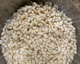 A picture of step 1 of Bell Peppers and Beans Soup.