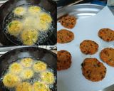 A picture of step 2 of Daal vada.