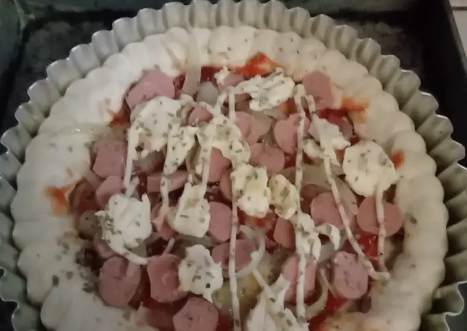 Langkah-langkah untuk membuat Cara bikin Pizza ala rumahan
