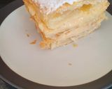 A picture of step 3 of Classic french napoleon 👌😍.