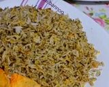 عکس مرحله 1 از دستور سبزی پلو با ماهی سوخاری خونه مامان 😋