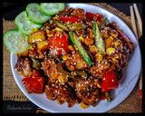 ক্রিসপি চিকেন চিলি কর্ন (crispy chicken chili corn recipe in bengali) রেসিপি ধাপ - 6 ছবি