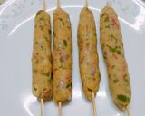 A picture of step 4 of Poha Potato Veggies Kebabs.