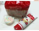 รูปขั้นตอนการทำที่ 1 ของ 🍞🍧ปังเย็นนมชมพูหอมหวาน🍭