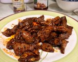 Foto langkah ke 6 dari resep Sapi Lada Hitam Sambal Sichuan.
