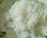 A picture of step 4 of Curd rice.