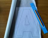 Foto del passaggio 12 della ricetta Cream tart (letter cake o alphabet cake)