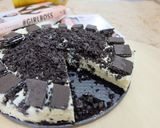 Foto langkah ke 8 dari resep Oreo Cheese Cake Tanpa Bake.