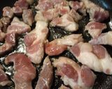 A picture of step 2 of Sauerkraut and Crispy Porksteak.