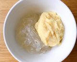 Hình bước làm 3 của món 🌱 Thạch Chè Đậu Xanh Trái Vải