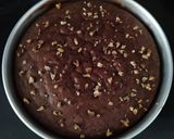 A picture of step 6 of Eggless Banana walnut cake.