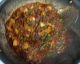A picture of step 4 of Paneer biryani.